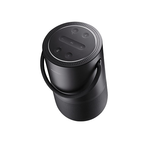 Bose - Portable Home Speaker with built-in WiFi, Bluetooth, Google Assistant and Alexa Voice Control - Triple Black 1