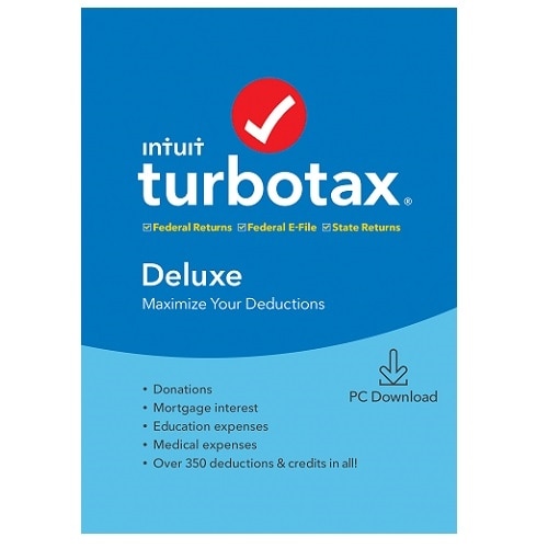 Download Turbotax Deluxe Plus State 2019 Dell Usa