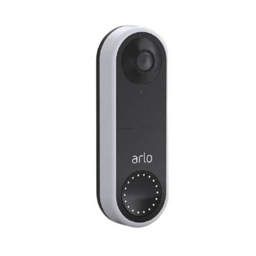 Arlo Essential Wired Video Doorbell - White 1