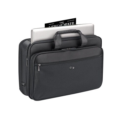 SOLO Classic Smart Strap Laptop Portfolio SGB300-4 - Notebook carrying case - 16" - black 1