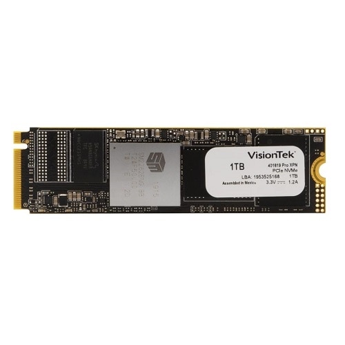 1TB SSD PRO XMN - internal - M.2 NVMe SSD Solid State Drive - SSD drive - VisionTek 1