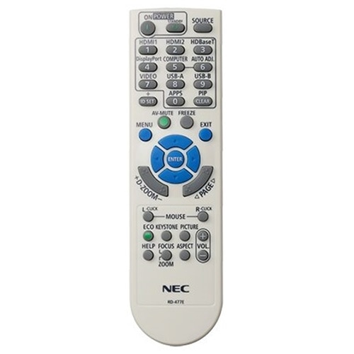NEC RMT-PJ39 - Remote control - infrared 1