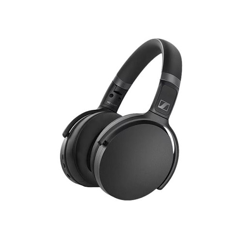 Sennheiser HD 450BT - Headphones with mic - full size - Bluetooth - wireless - active noise canceling - black 1