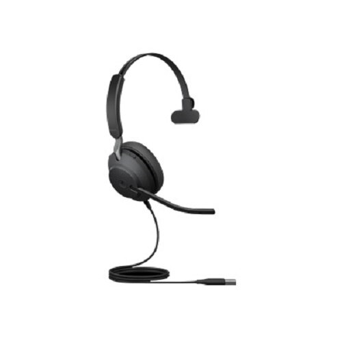 Jabra Evolve2 40 MS Mono - Headset - on-ear - convertible - wired - USB - noise isolating 1