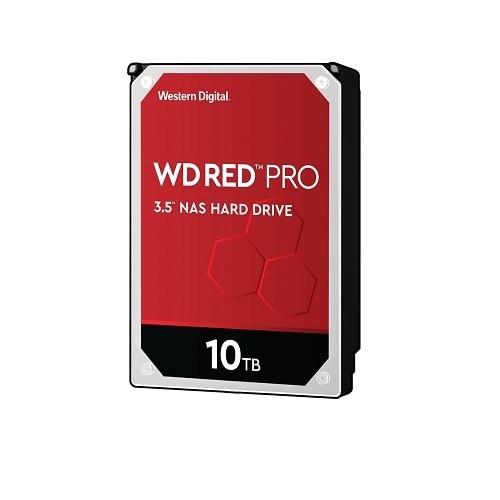 WD Red Pro - 10 TB NAS Internal Hard Drive 3.5" SATA 6Gb/s 7200 rpm Buffer: 256 MB -WD102KFBX Dell USA