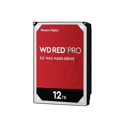 WD Red Pro NAS Hard Drive WD121KFBX - Hard drive - 12 TB - internal - 3.5-inch - SATA 6Gb/s - 7200 rpm 1