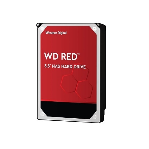 WD Red NAS Hard Drive WD40EFAX - Hard drive - 4 TB - internal - 3.5-inch - SATA 6Gb/s - 5400 rpm - buffer: 256 MB 1