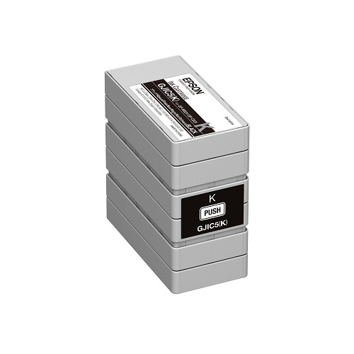 Epson GJIC5(K) - Black - original - ink cartridge - for Epson GP-C831, GP-M831; ColorWorks C831 1