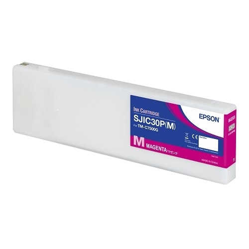 Epson SJIC30P(M) - Magenta - original - ink cartridge - for ColorWorks TM-C7500G 1