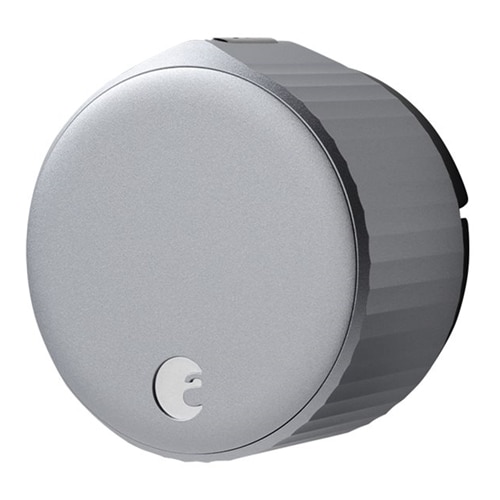 August Wi-Fi Smart Lock - Smart lock - wireless - Bluetooth, 802.11b/g/n - 2.4 Ghz - silver 1