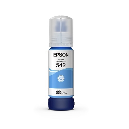 Epson 542 - Ultra High Capacity - cyan - original - ink refill - for EcoTank Pro ET-16600, ET-16650, ET-5850, ET-5880 1
