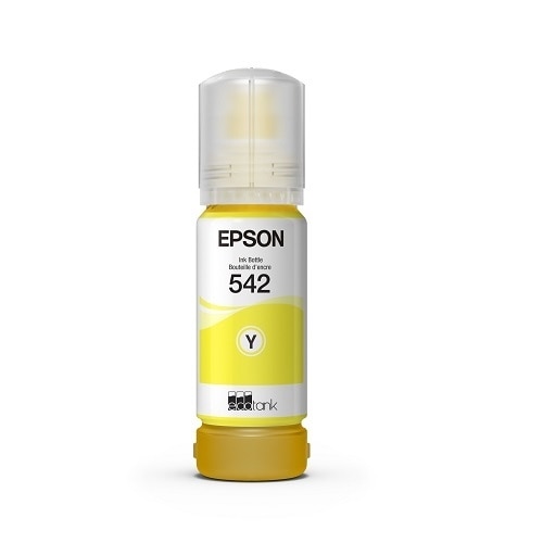 Epson 542 - Ultra High Capacity - yellow - original - ink refill - for EcoTank Pro ET-16600, ET-16650, ET-5850, ET-5880 1