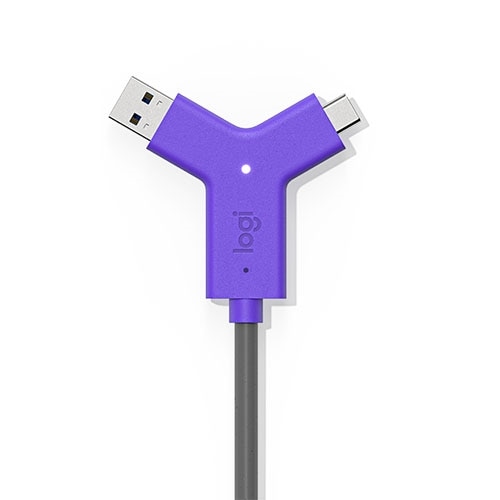 Logitech Swytch Videoconferencing Solution - USB 3.0 - Purple/Black 1