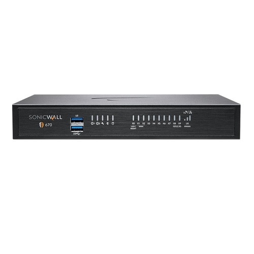 Sonicwall TZ670 Secure Upgrade Plus - Essential Edition 2Yr 1