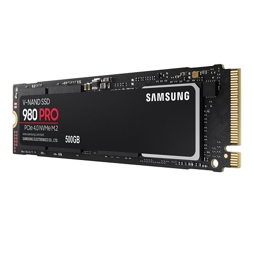 Samsung 980 PRO MZ-V8P500B - solid state drive - 500 GB - PCI Express 4.0 x4 (NVMe) 1