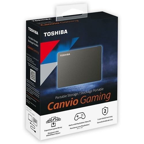 Toshiba 2TB USB 3.2 1 Toshiba Canvio Gaming portable external drive