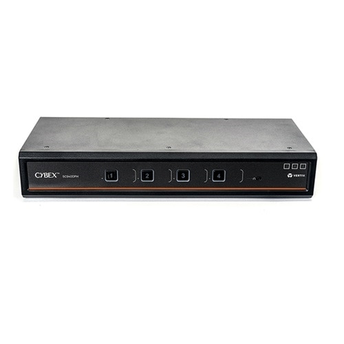 Vertiv Cybex SC900 Secure KVM - Dual Head - 4 Port Universal DisplayPort - NIAP version 4.0 Certified 1