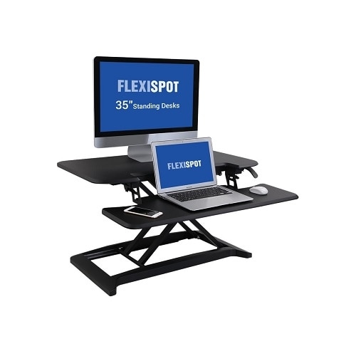 FlexiSpot AlcoveRiser M7M - Standing desk converter - black 1