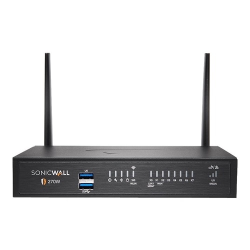 SonicWall TZ270W - Advanced Edition - security appliance - with 1 year TotalSecure 1