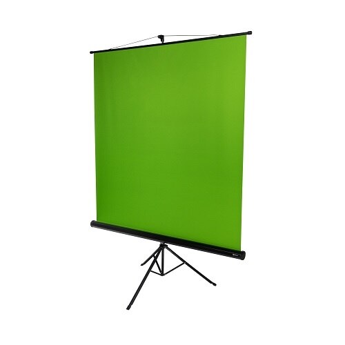 Arozzi Green Screen Background - Polyester - 5.2 ft x 5.15 ft - Chroma Key - Green