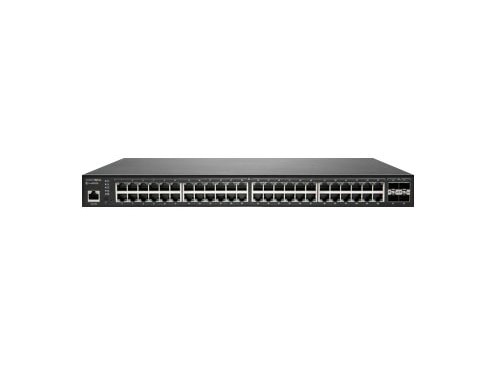 SonicWall Switch SWS14-48FPOE - Switch - managed - 48 x 10/100/1000 (PoE+) + 4 x 10 Gigabit SFP+ - rack-mountable - PoE+ (740 W) - with 1 year 24x7 Support 1