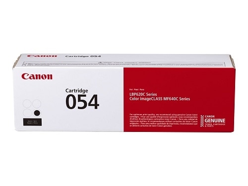 Canon 054 - Black - original - toner cartridge - for ImageCLASS LBP622Cdw, MF641CW, MF642Cdw, MF644Cdw 1
