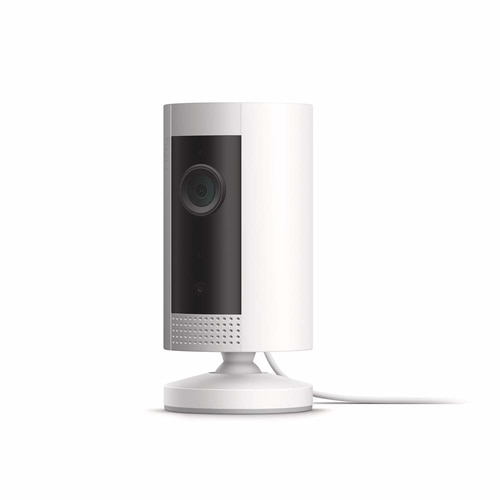 Ring Indoor Cam, Compact Plug-In HD security camera with two-way talk, Works with Alexa - White 1