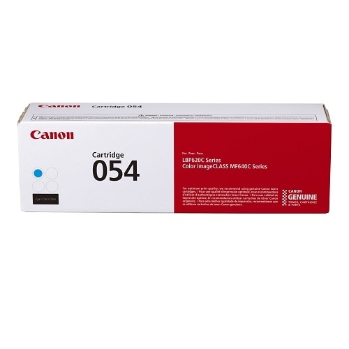 Canon 054 - Cyan - original - toner cartridge - for ImageCLASS LBP622Cdw, MF641CW, MF642Cdw, MF644Cdw 1