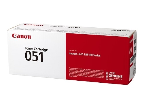 Canon 051 Original Laser Toner Cartridge - Black Pack 1