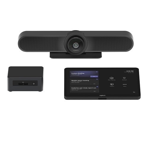 Logitech Small Room with Tap + MeetUp + Intel NUC for Microsoft Rooms - Video conferencing kit (Logitech Tap, Logitech - Intel NUC Pro Kit NUC11TNKi5 | Dell USA