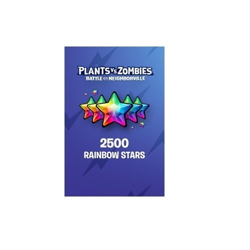 Download Xbox Plants vs Zombies Battle for Neighborville 2500 Rainbow Stars Xbox One Digital Code 1