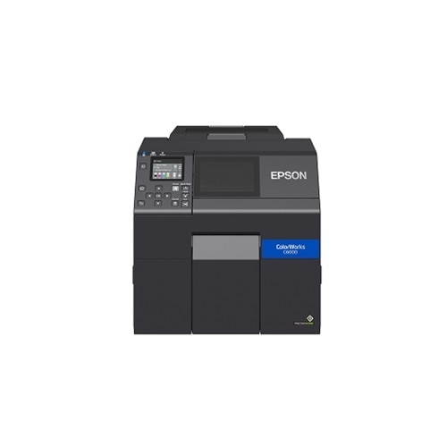 Epson ColorWorks CW-C6000A Color Inkjet Label Printer with Auto Cutter (Gloss) 1