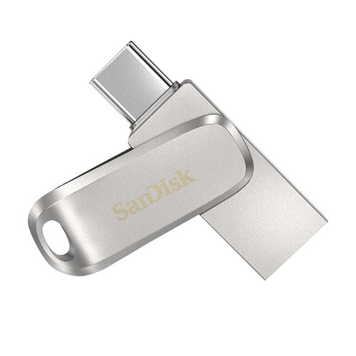 
SanDisk Ultra Dual Drive Luxe - USB flash drive - 512 GB - USB 3.1 Gen 1 / USB-C 1