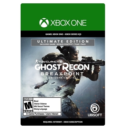 Xbox Series S Video Game Console White with Tom Clancy's Ghost Recon  Breakpoint BOLT AXTION Bundle Like New