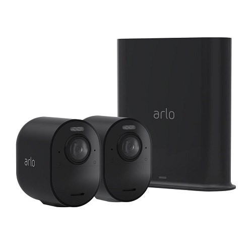 Arlo Ultra 2 - Gateway + camera(s) - wireless (802.11b, 802.11g, 802.11n, 802.11ac, Bluetooth 4.2 LE) - 2 camera(s) - black 1