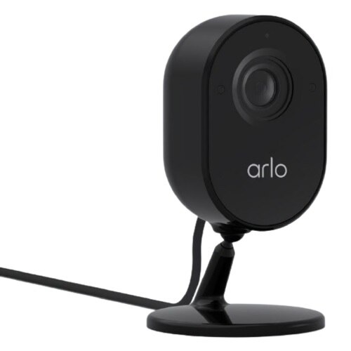 Arlo Essential Indoor Security Camera Black Dell USA