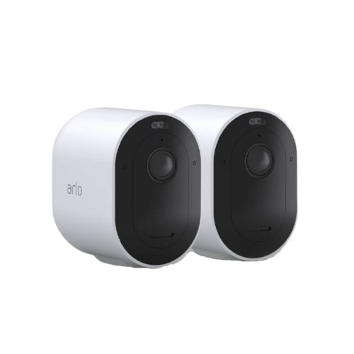 Arlo Pro 4 - Network surveillance camera - outdoor, indoor - weatherproof - color (Day&Night) - 4 MP - 2560 x 1440 - audio - wireless - Wi-Fi - H.264, H.265 (pack of 2) 1