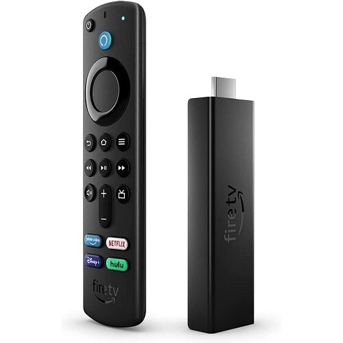 Amazon Fire TV Stick 4K Max - Digital multimedia receiver - 4K - HDR - 8 GB - black - with Alexa Voice Remote (3rd Generation) 1