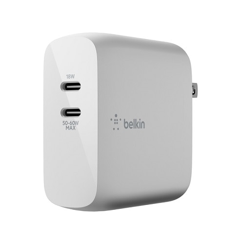 USB-C to Ethernet Adapter + 60W Charge, Belkin