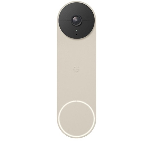 Google Nest Doorbell (Battery) - Video Doorbell Camera - Wireless Doorbell Security Camera - Linen 1