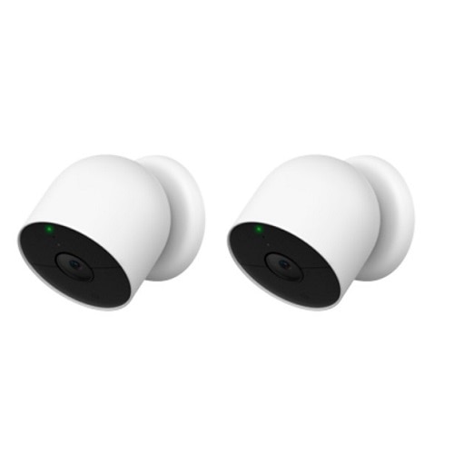 Google Nest Cam - Network surveillance camera - outdoor, indoor - weatherproof - color (Day&Night) - 2 MP (pack of 2) 1