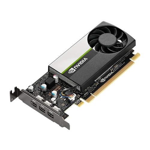 PNY Technologies  NVIDIA RTX™ T400 Graphics card - 4GB GDDR6 - PCIe® 3.0 x16 - Small Form Factor - 3 x mDP 1.4 – Retail packaging 1