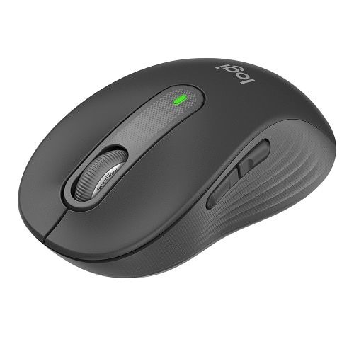 Logitech Signature M650 - Mouse - right-handed - wireless - Bluetooth - Logitech Logi Bolt USB receiver - graphite 1