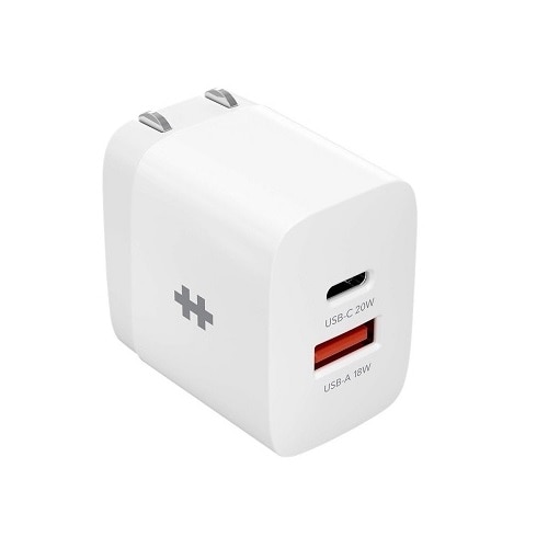 HyperJuice - Power adapter - 3 A - PD - 2 output connectors (USB, USB-C) - United States 1