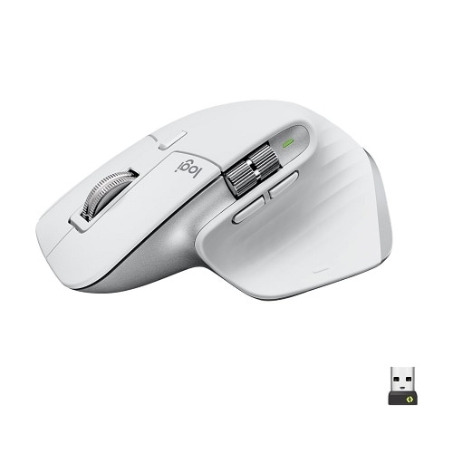 Logitech MX Master 3S Performance Wireless Mouse – Pale Grey 1