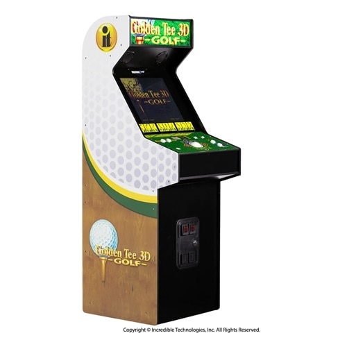 Arcade1Up Golden Tee Arcade Machine 3D Edition