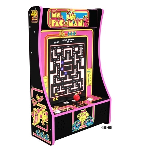 Arcade1Up Ms. PAC-MAN™ Partycade - 40th Anniversary Black Edition - 10 Games 1