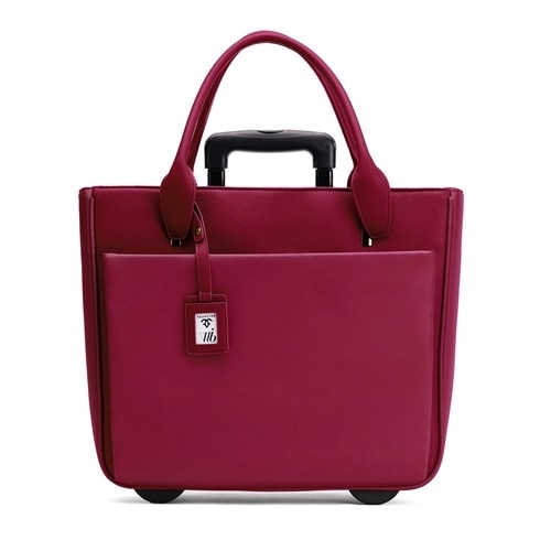 Francine Collections Florence Roller Tote - Burgundy 1