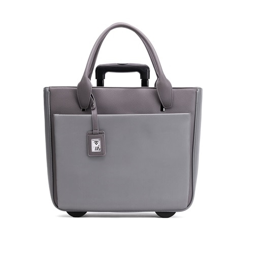 Francine Collections Florence Roller Tote - Grey 1