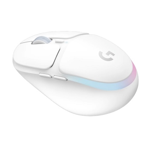 Logitech G705 Wireless Gaming Mouse - White - Mouse - small hands - 6 - wireless Bluetooth - Logitech LIGHTSPEED receiver Dell USA